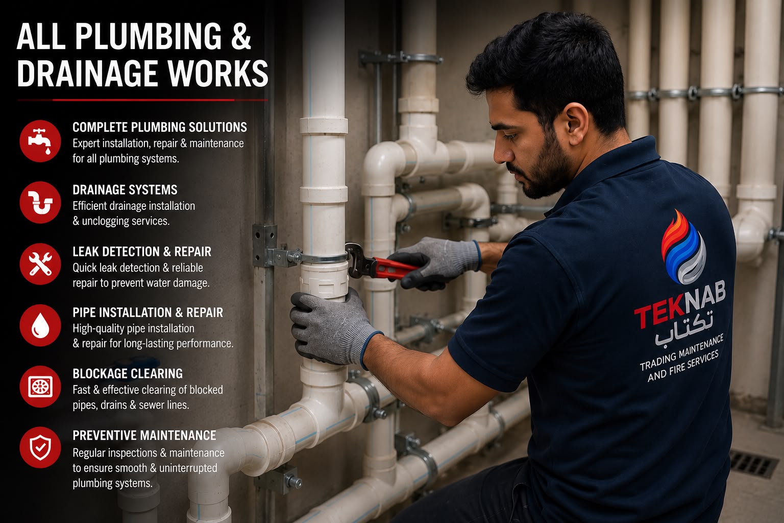 Plumbing and Drainage Works